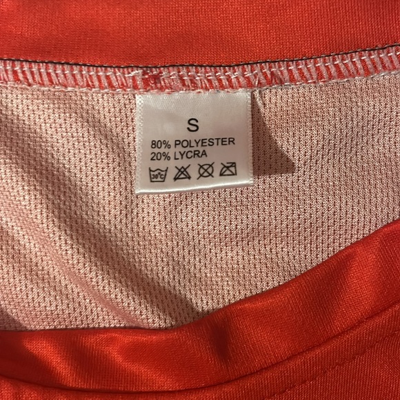 Fox Racing Red & White Long Sleeve Riding Shirt - Picture 4 of 5